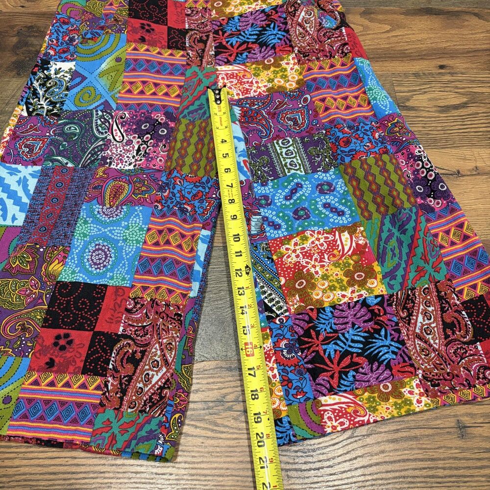 Colorful Patchwork Overalls - Picture 6 of 6